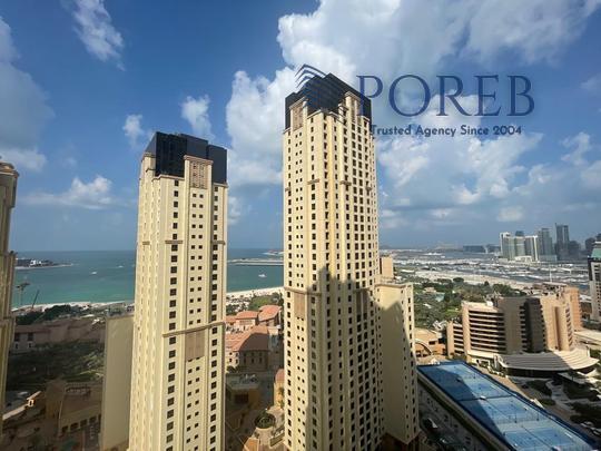 3BR | Furnished | Sea View | High Floor | Vacant