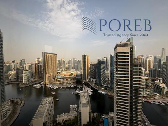 Specious 2BR| Unfurnished | Marina View |Vacant