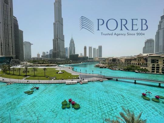 Unobstructed Fountain/Burj View | Ready